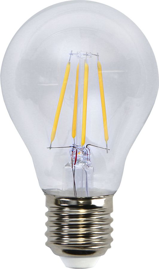 LED Leuchtmittel E27 A60 Clear - E27, 470Lm, 2700K, 4W, 230V