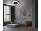 LED-CCT Deckenleuchte  VALENTO  inkl. Ventilator : 51cm grau - IP20, LED-Modul, Grau