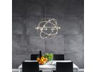LED Pendelleuchte Cosmos d: 60cm chrom - LED fest verbaut, 3000K, warmweiss