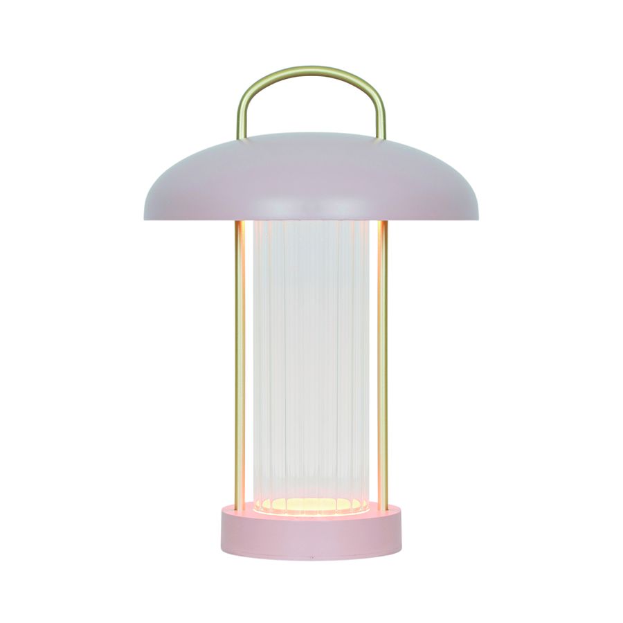 Akku Tischleuchte Mirano Dusty Rose - LED-Modul, 3000K, 150Lm, IP20