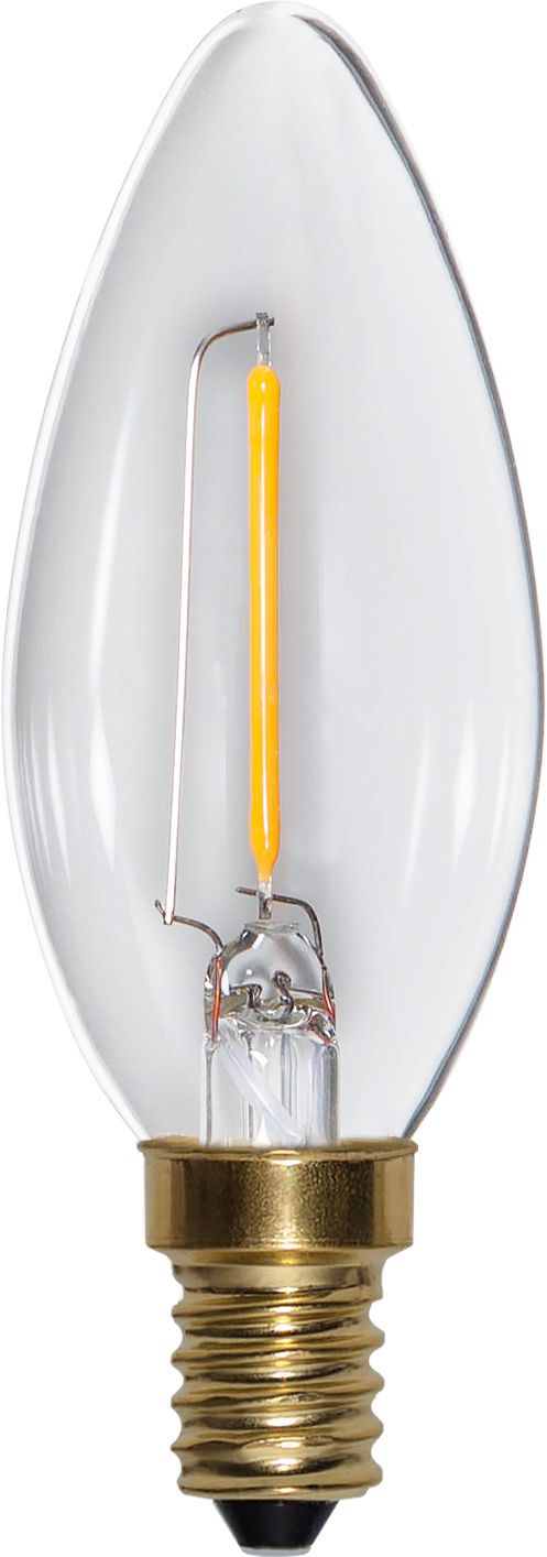 LED Leuchtmittel E14 C35 Soft Glow - E14, 70Lm, 2100K, 0.8W, 230V