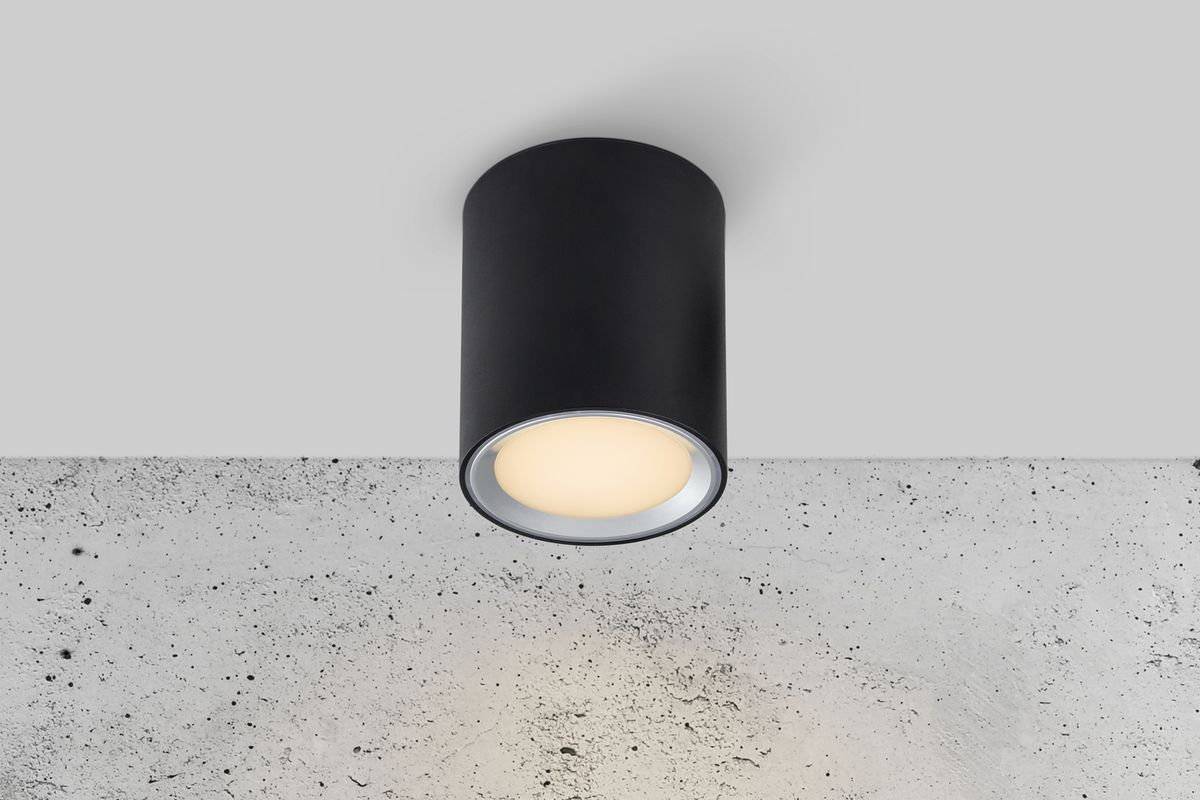 Fallon Long, Schwarz - 8,5W LED, 2700K, IP20, 230V