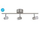 3er LED-Wand-u. Deckenspot Malaga - LED fest verbaut, 3000K, warmweiss