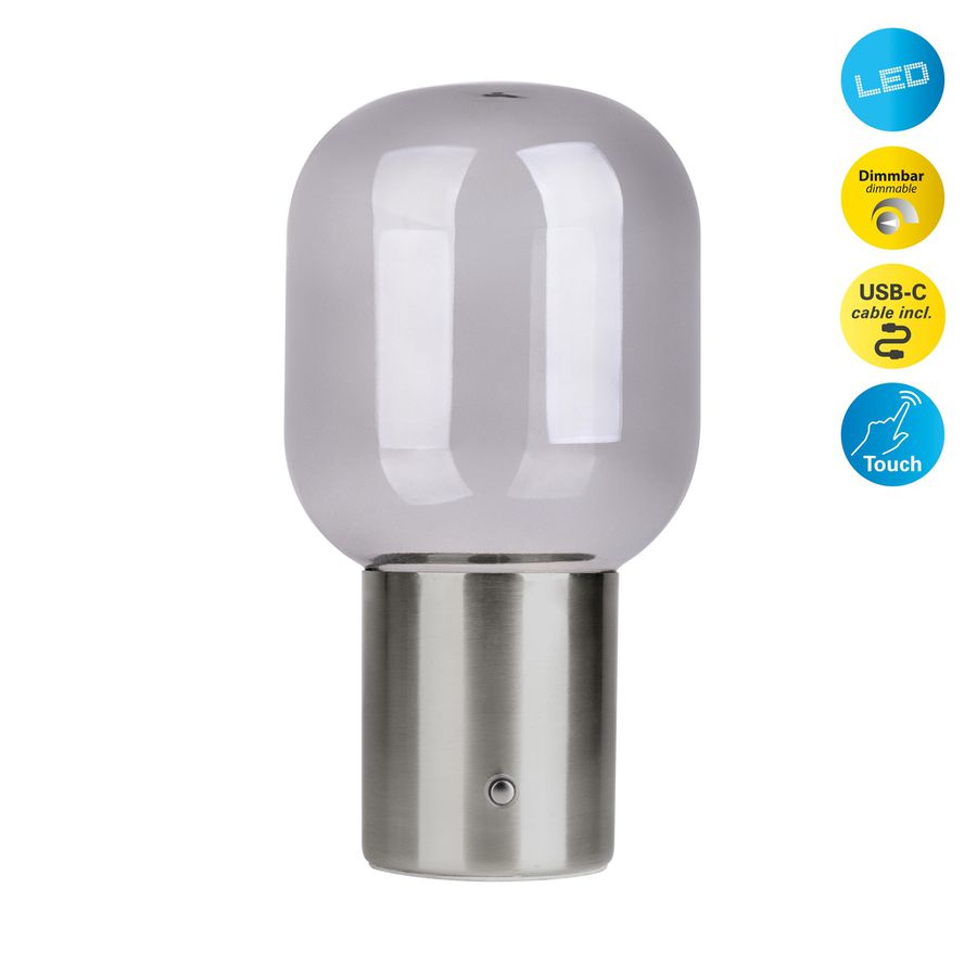 Akku-Tischleuchte ALBERO - LED-Modul, 1W, IP20