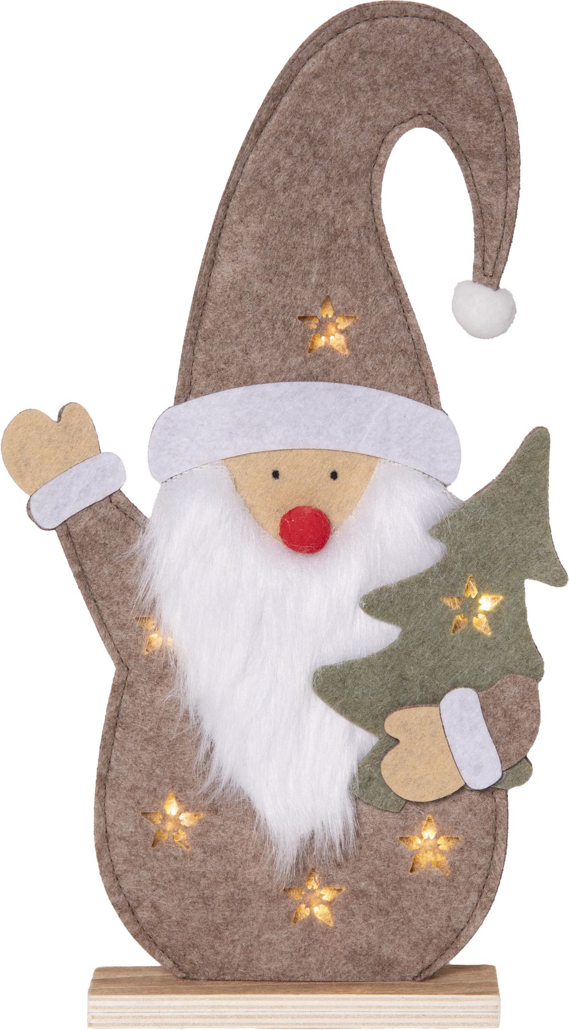 Indoor Decoration Fabbe - Indoor, Warmweiss, Beige