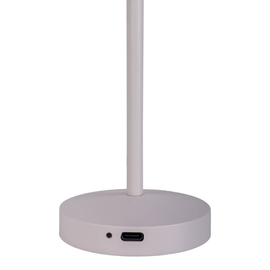 Akku- Tischleuchte GOMBA weiß 2er Set - LED-Modul, 1W, IP54