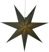 Papierstern Holly - Indoor, Grün, 60.00cm Höhe