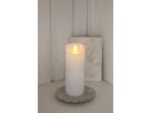 LED Pillar Kerze Glow - Indoor, Weiss, 15cm Höhe, Timerfunktion