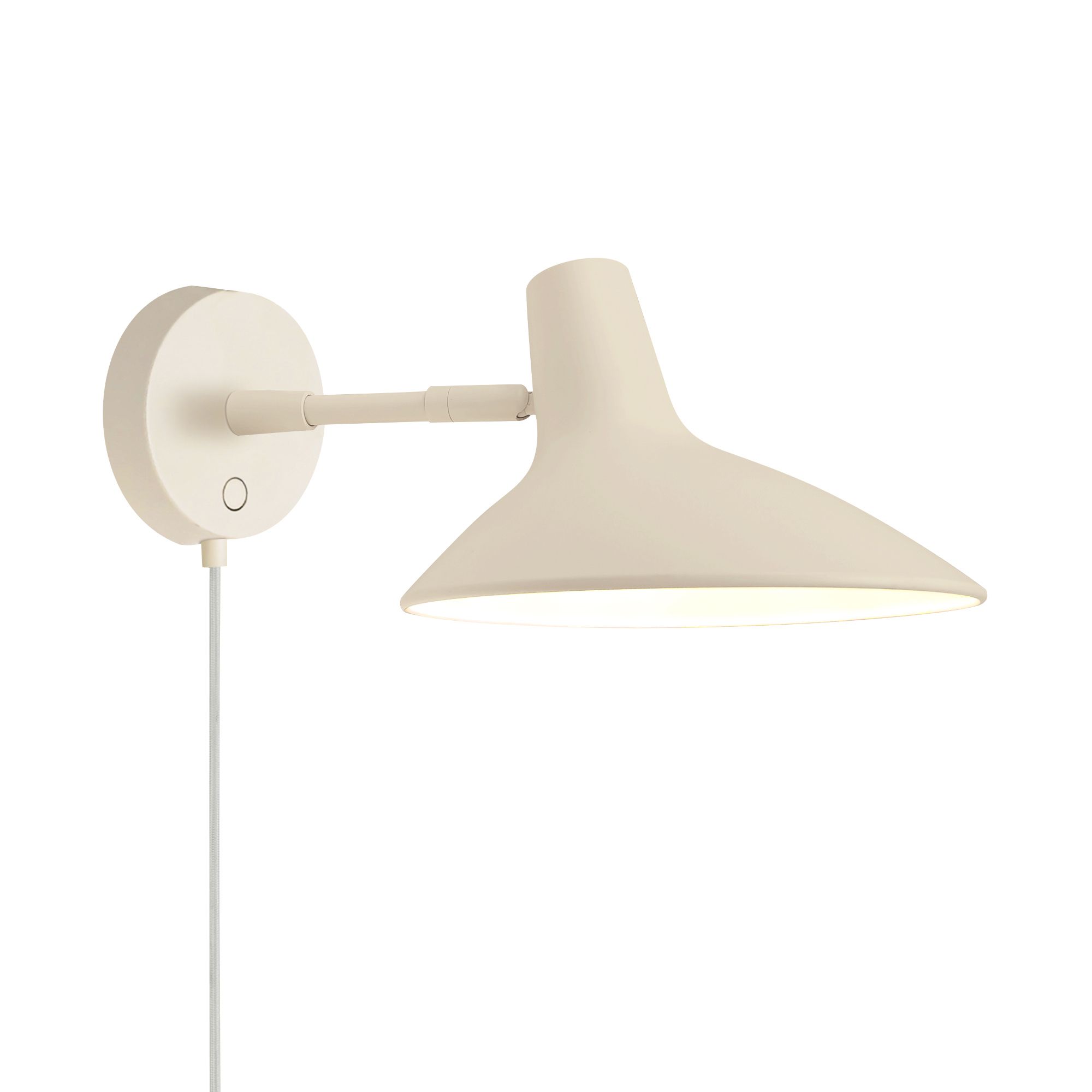 Wandleuchte Darci Short Sandfarbig - E14, IP20, 230V