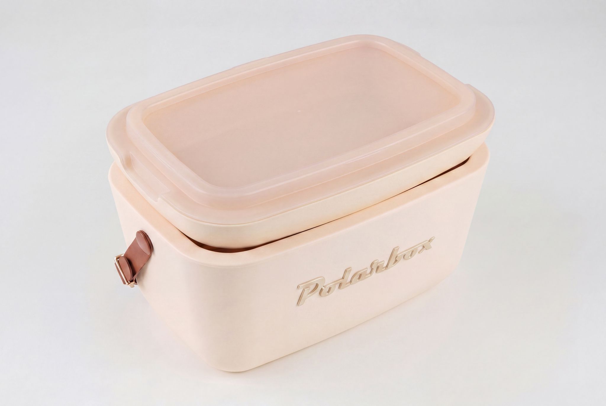 Polarbox Retro Cooler Nevera Cream Gold 12l - Kühlbox, 12l, Vintage Design
