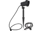 Outdoor Decoration Spotlight Focus - IP44, GU10, Schwarz