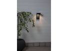 Solar-Wandleuchte VICI - 3.7V DC, 3W, 300/30lm, 3000K, IP , schwarz, Bewegungs-/Dämmerungsensor, L=90mm, B=200mm, H=200mm