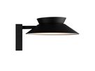 Solar-Wandleuchte Justina Schwarz - 5W, 3000K, 400lm, IP44