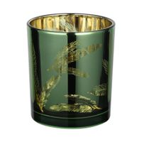 TEELICHTHALTER GRÜN Ø88 H-100 LUKUT - TEELICHTHALTER GRÜN Ø88 H-100 LUKUT