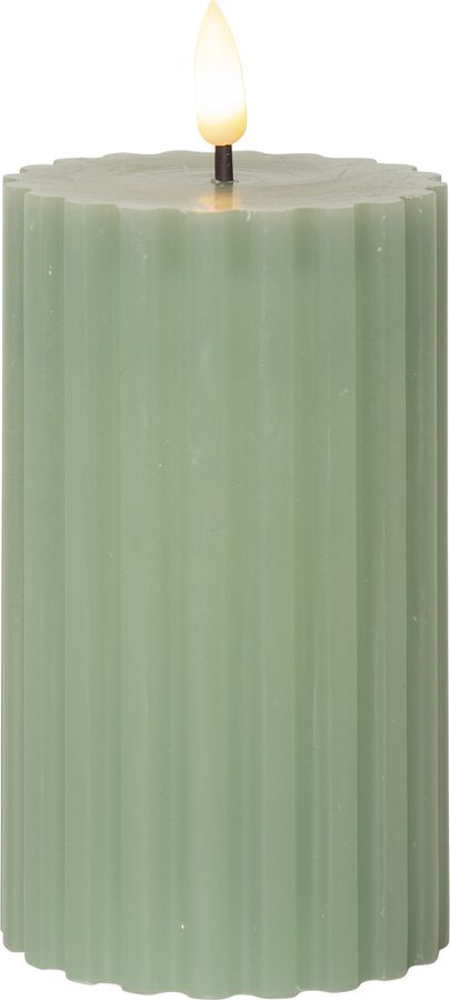 LED Pillar Kerze Flamme Stripe - IP20, Warmweiss, 1 LED's