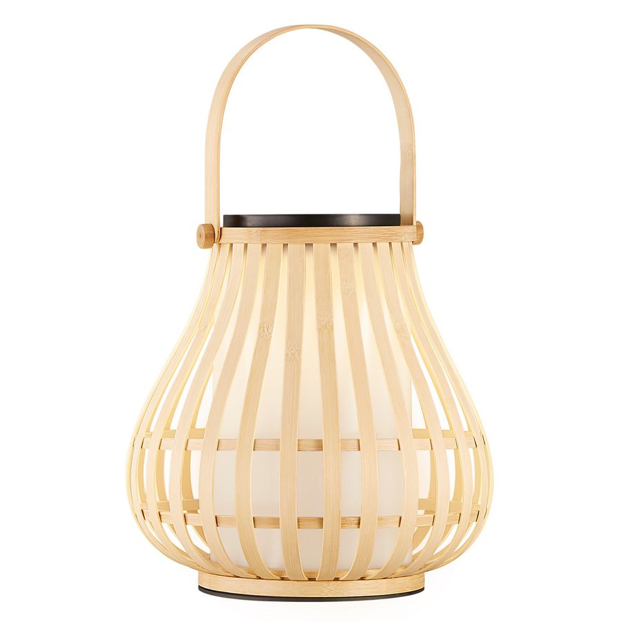 Leo To-Go, Portable, Bambus - IP44, Solar Led