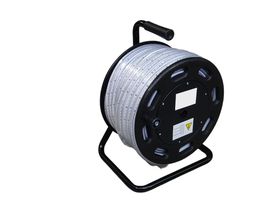 LED Lichtband FLEX 50 auf Kabeltrommel inkl. Anschlusskabel IP55 2-polig - 250W, 15000lm, 4000K, IP65, 120°, CRI >80, transparent, kürzbar, ON/OFF, L=50000mm, B=15mm, H=7mm