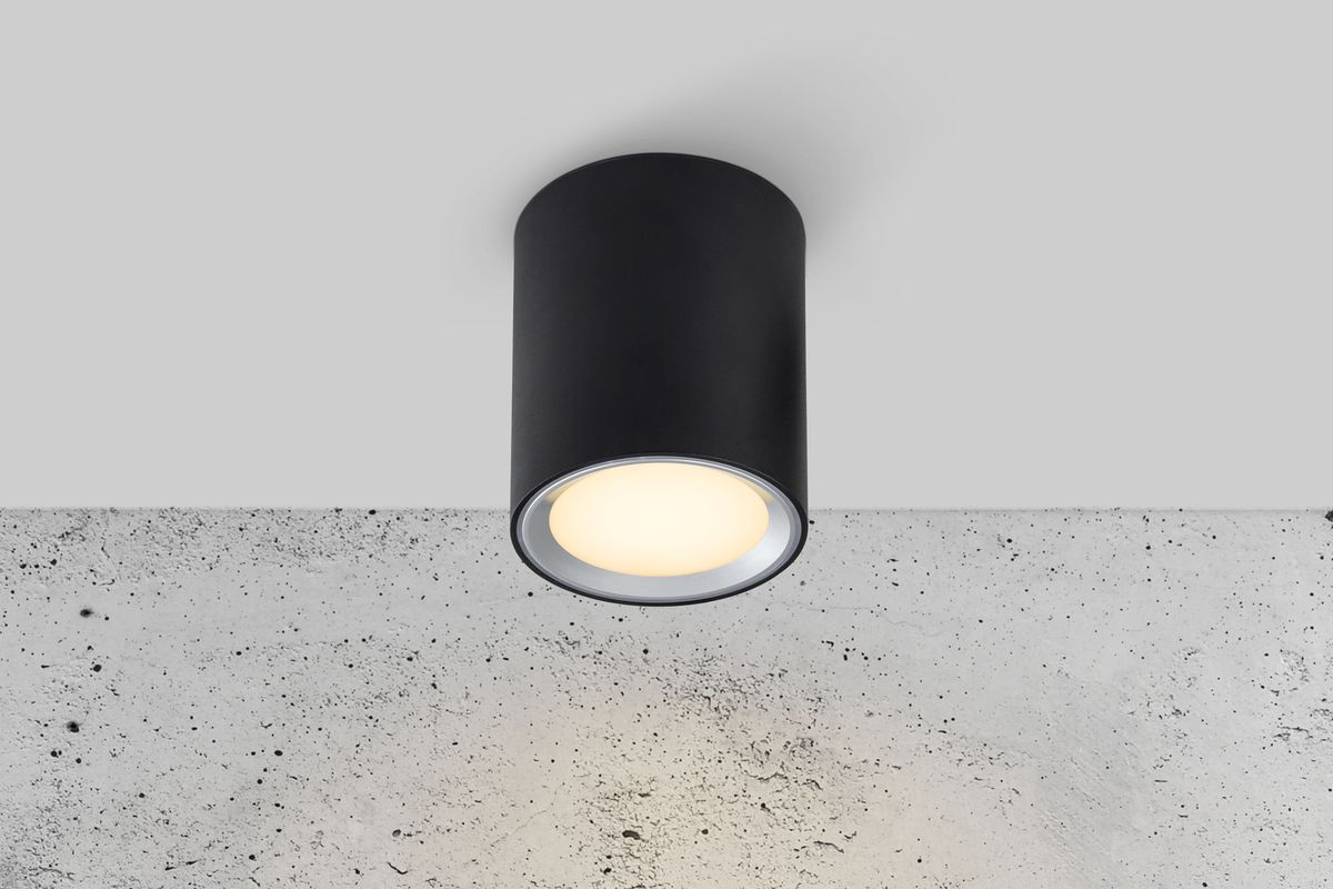 Fallon Long, Schwarz - 8,5W LED, 2700K, IP20, 230V