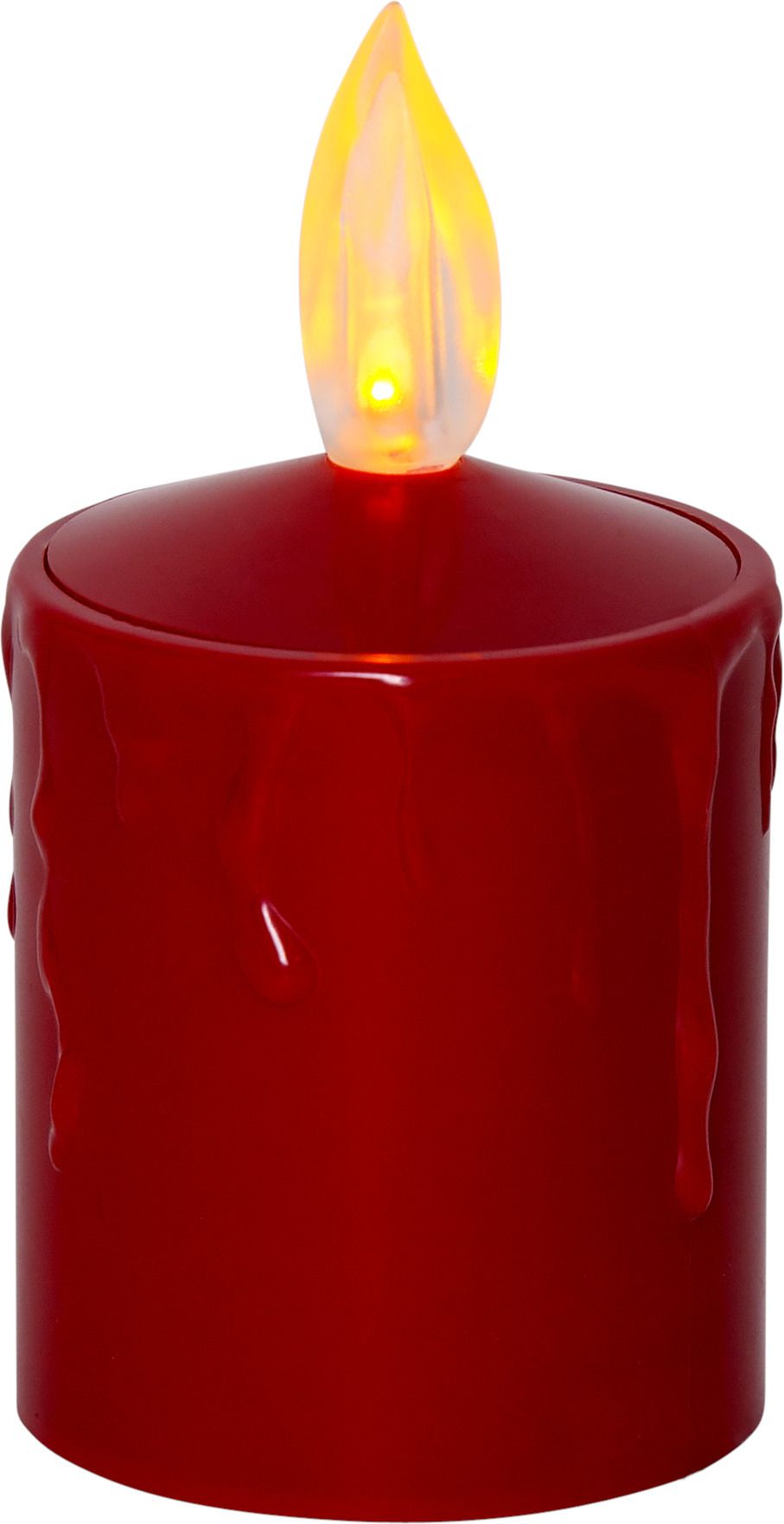 LED Grablicht Paula - Outdoor, Rot, 11.5cm Höhe, Timerfunktion
