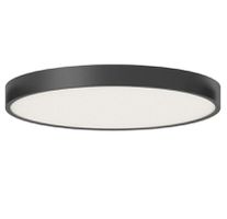 LED Anbauleuchte GAME 450 Down - 28W, 2400lm, 3000K , IP40, CRI 90, 90°, schwarz, DALI dimmbar, D=450mm, H=78mm