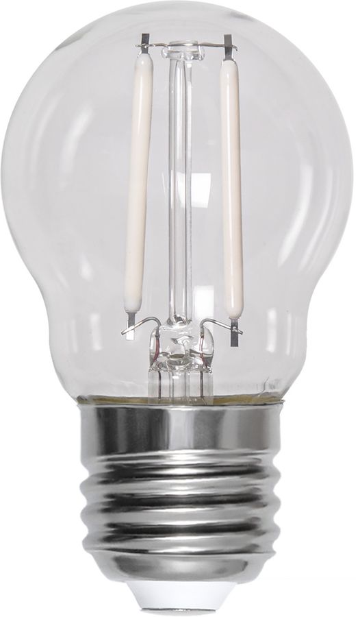 LED Leuchtmittel E27 G45 Klar Filament - E27, 250Lm, 2700K, 2W, 230V