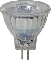 LED Leuchtmittel GU4 MR11 Spotlight Glass - GU4, 200Lm, 2700K, 2.5W, 12VAC/DC