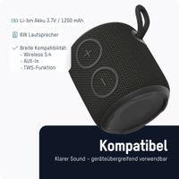 BTS-Mini Lautsprecher - Wiedergabezeit max. 4 Stunden