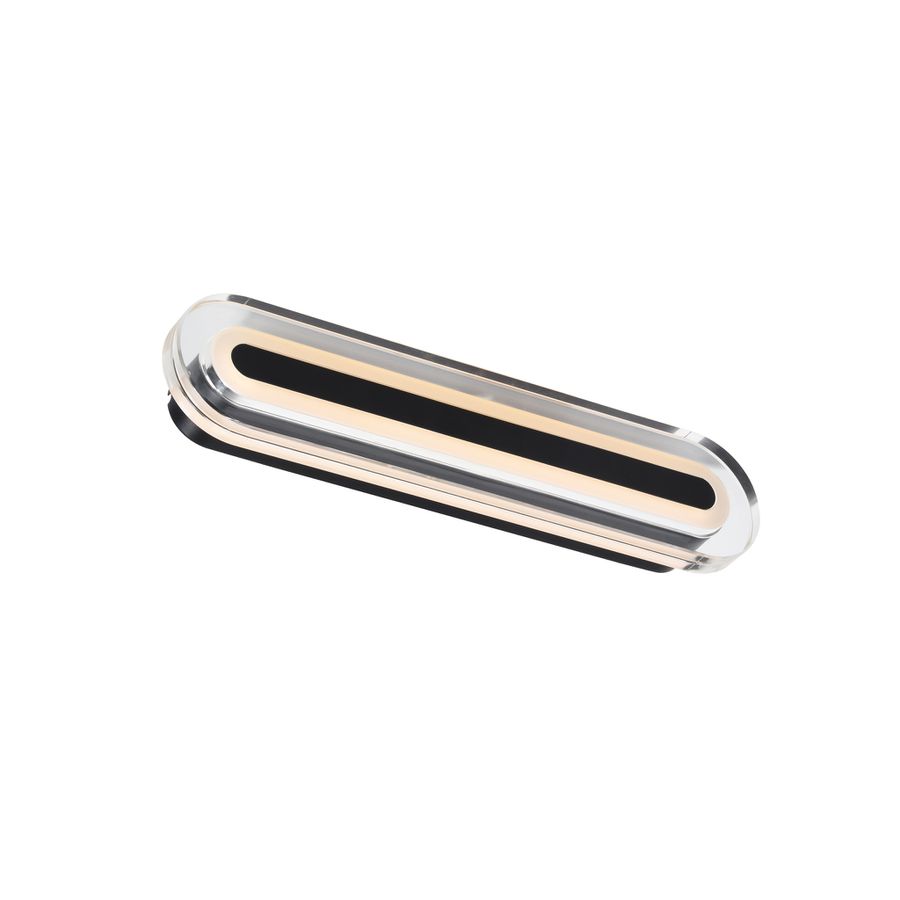 Wandleuchte Cavara  Schwarz - 11W, LED-Modul, IP44