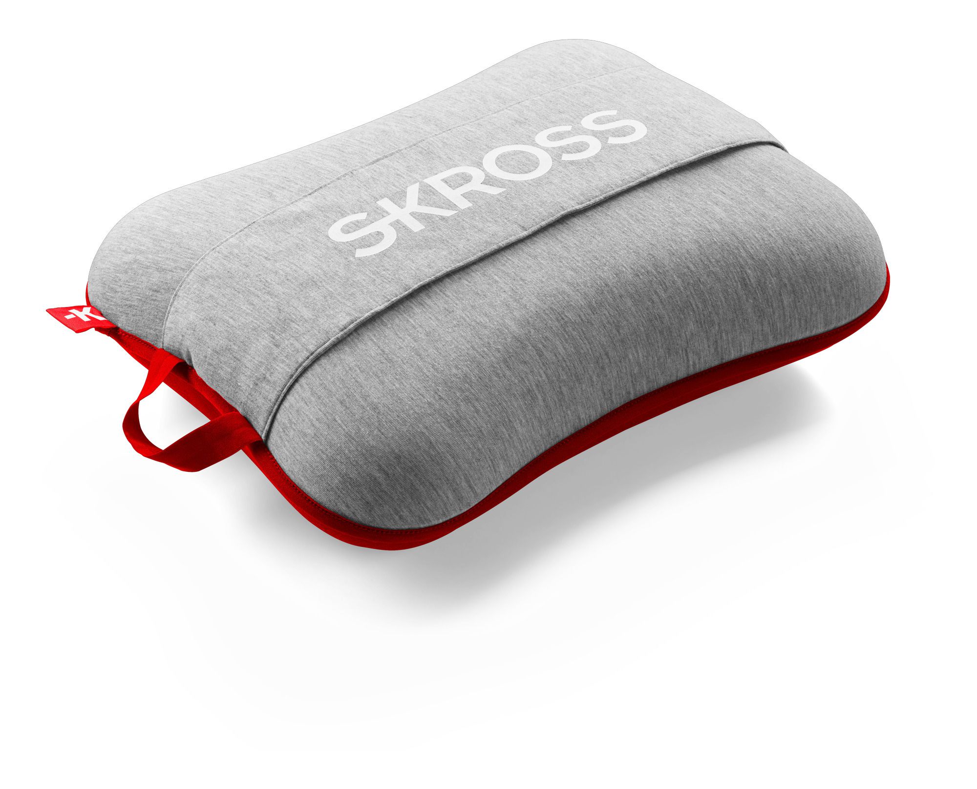 Travel Pillow "Red  - White K" - Reisekissen
