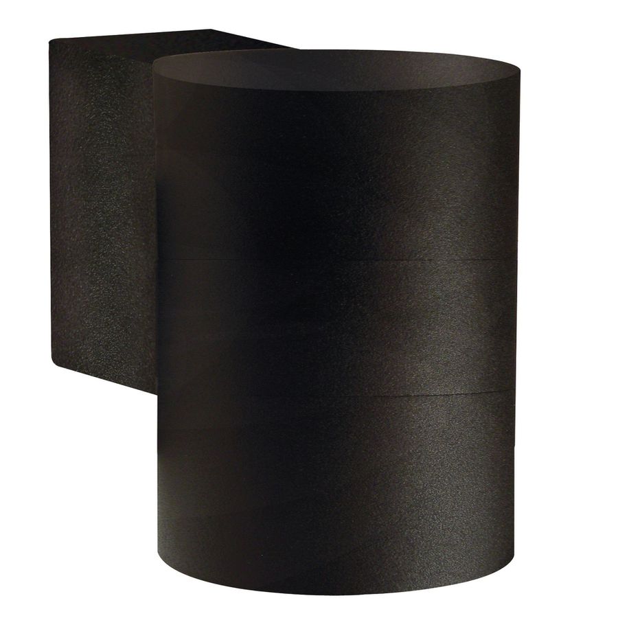 Wandleuchte Tin Maxi - 1xGU10 (exklusiv), max.35W, IP54, schwarz, dimmbar (optional Leuchtmittel), D=76mm, H=105mm