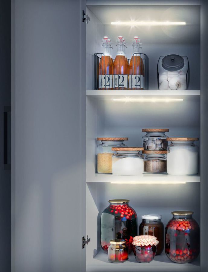 Luce nottura topo - Unterbauleuchte L, wiederaufladbar