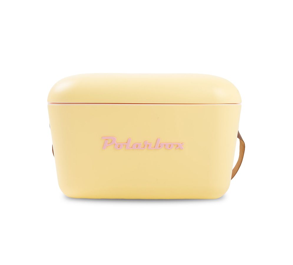 Polarbox Retro Cooler gelb 20l - Kühlbox, 20l, Vintage Design