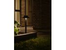 Solar-Pollerleuchte Justina Schwarz - 5W, 3000K, 400lm, IP44