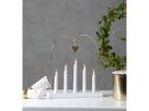 Kerzenständer Glossy Bow - IP20, Neutralweiss, 5 LED's