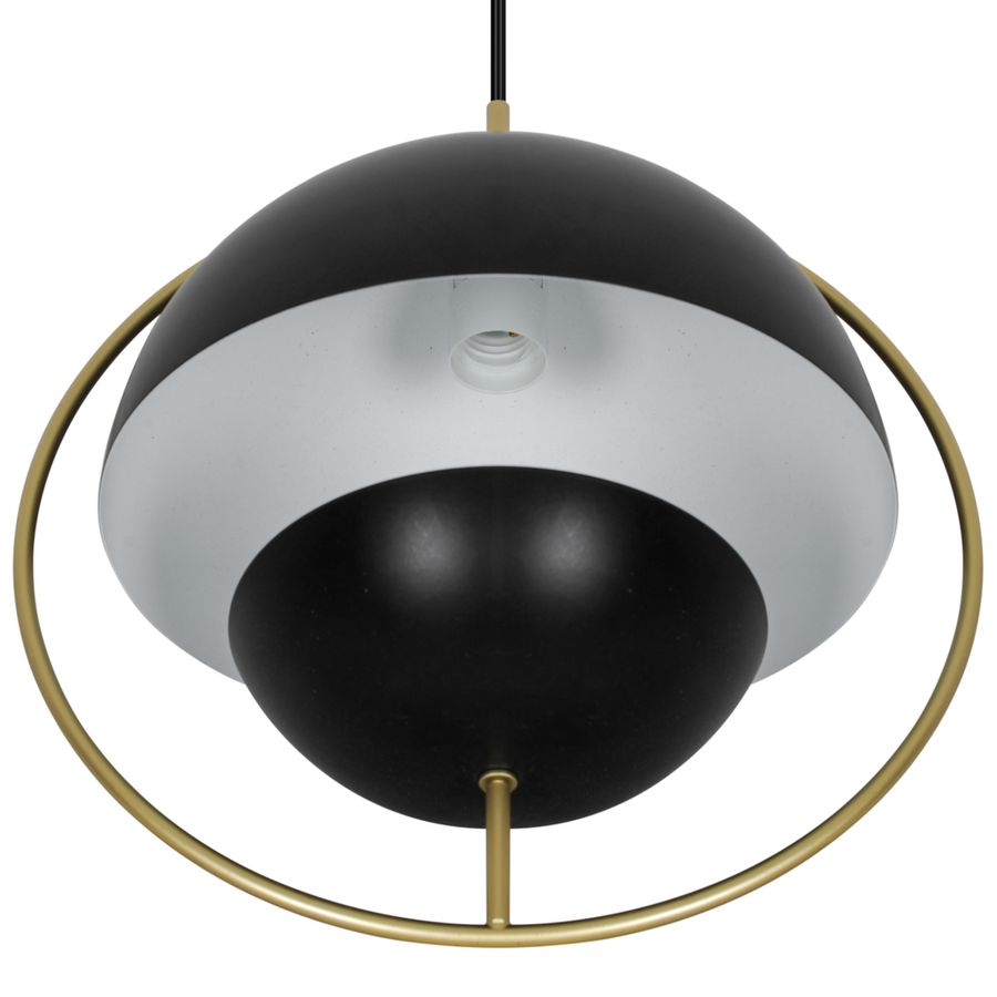 Pendelleuchte Tavia Schwarz - 40W, E27, IP20