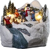 Dekorative Landschaften Winterville - IP20, Multicolor, Warmweiss
