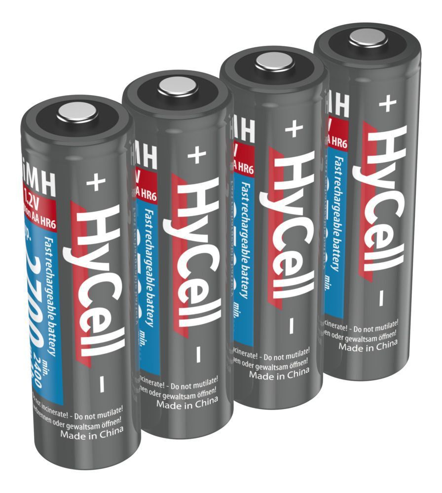 NiMH Akku Mignon AA Typ Typ 2700 (min. 2400 mAh) 4er Blister - Mignon AA Akku 2700 mAh