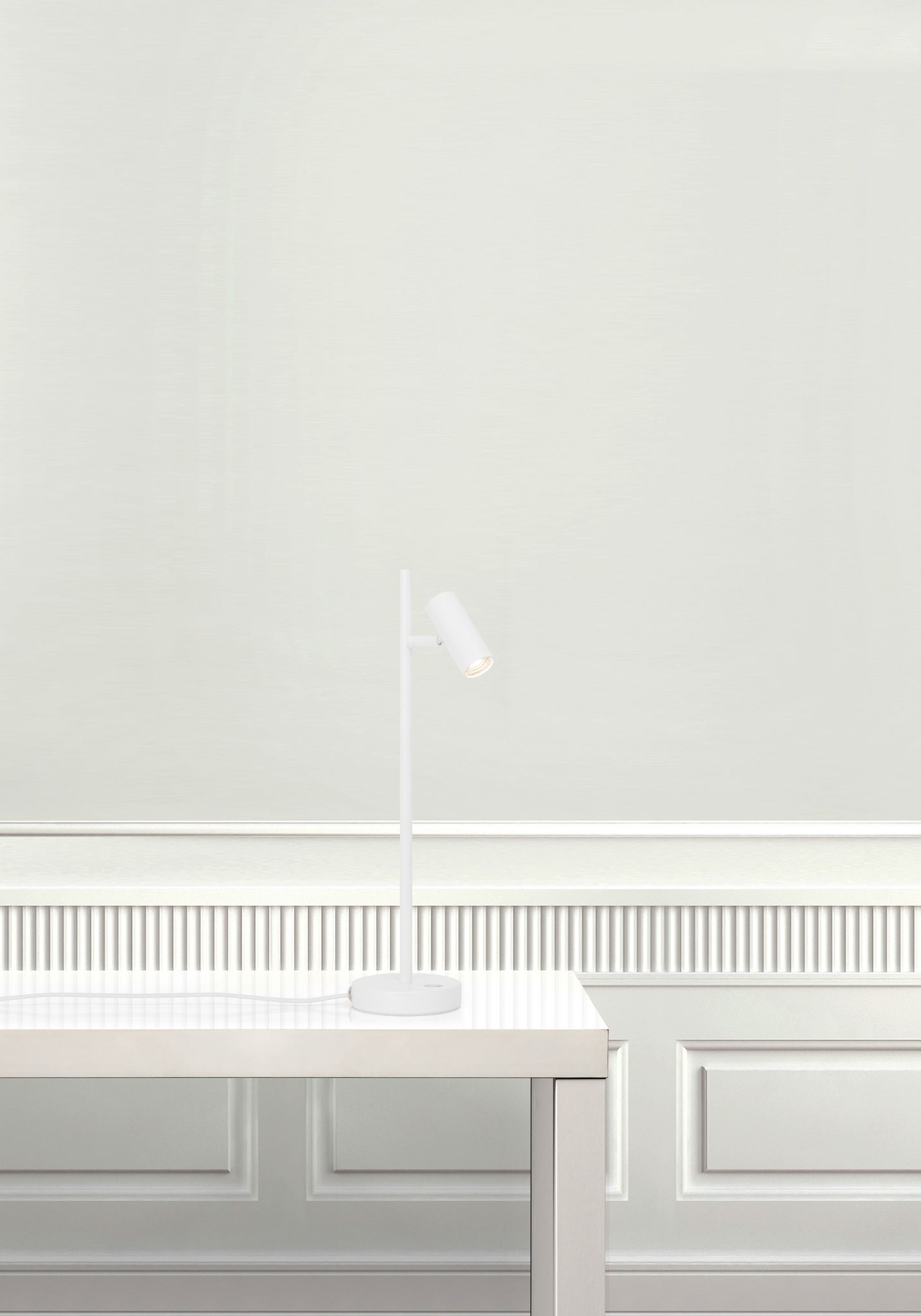 Omari, Tischleuchte, Weiss - IP20, LED Modul