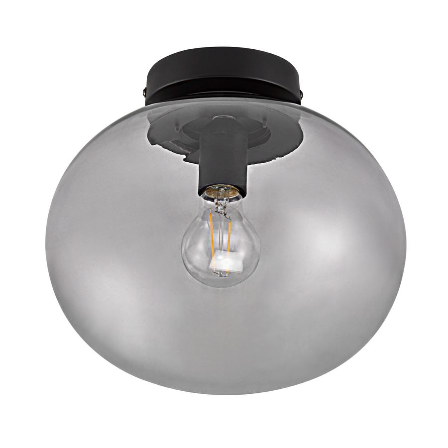Alton, Deckenleuchte, Smoke - E27, max. 2x 5W, IP20