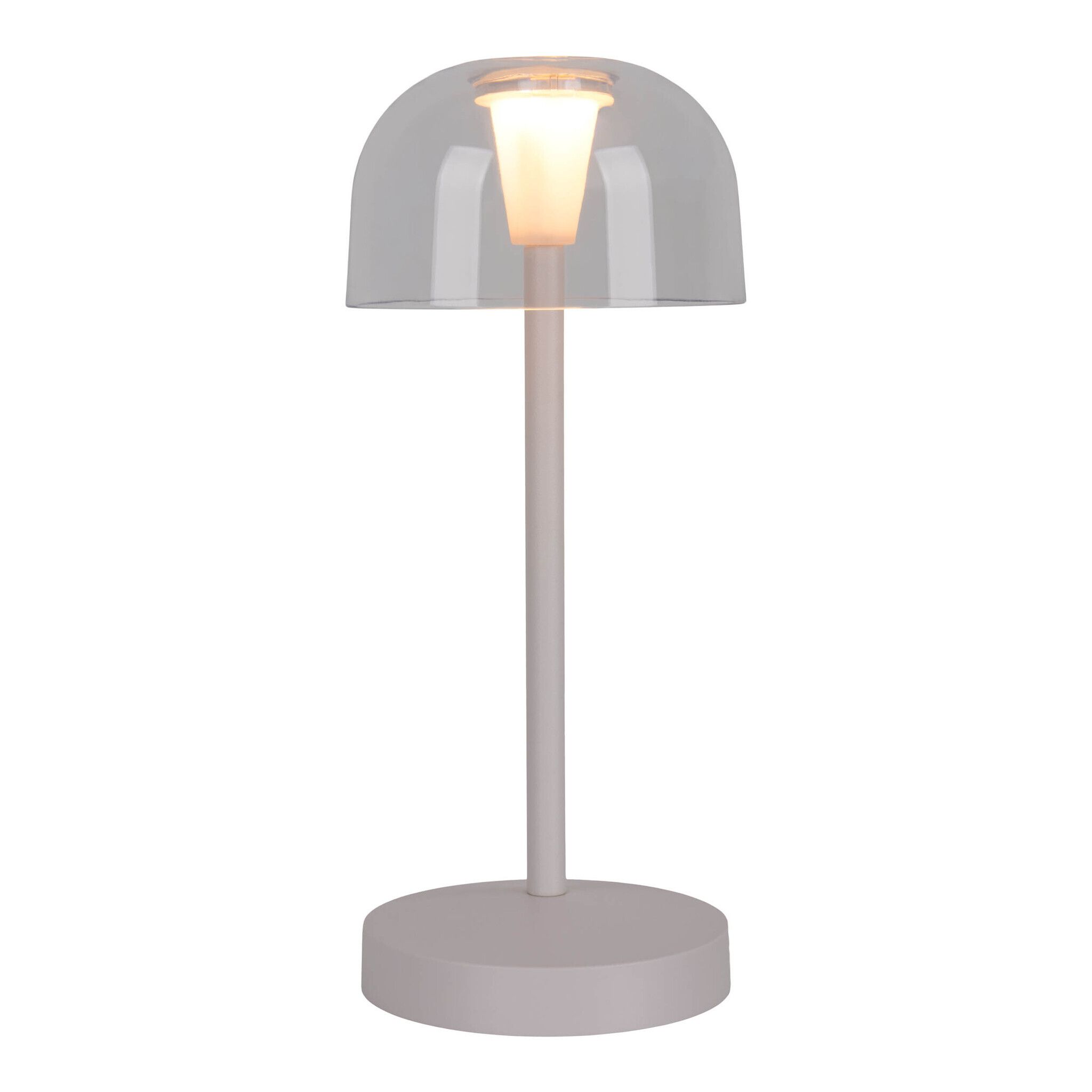 Akku- Tischleuchte GOMBA weiß 2er Set - LED-Modul, 1W, IP54