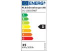Barre lumineuse LED avec une seule batterie LEALED, 1200mm - 35W, 5200lm, 4000K, IP20, CRI>80, 120°, 3h Not, weiss, nicht dimmbar, L=1198mm, B=46mm, H=65mm