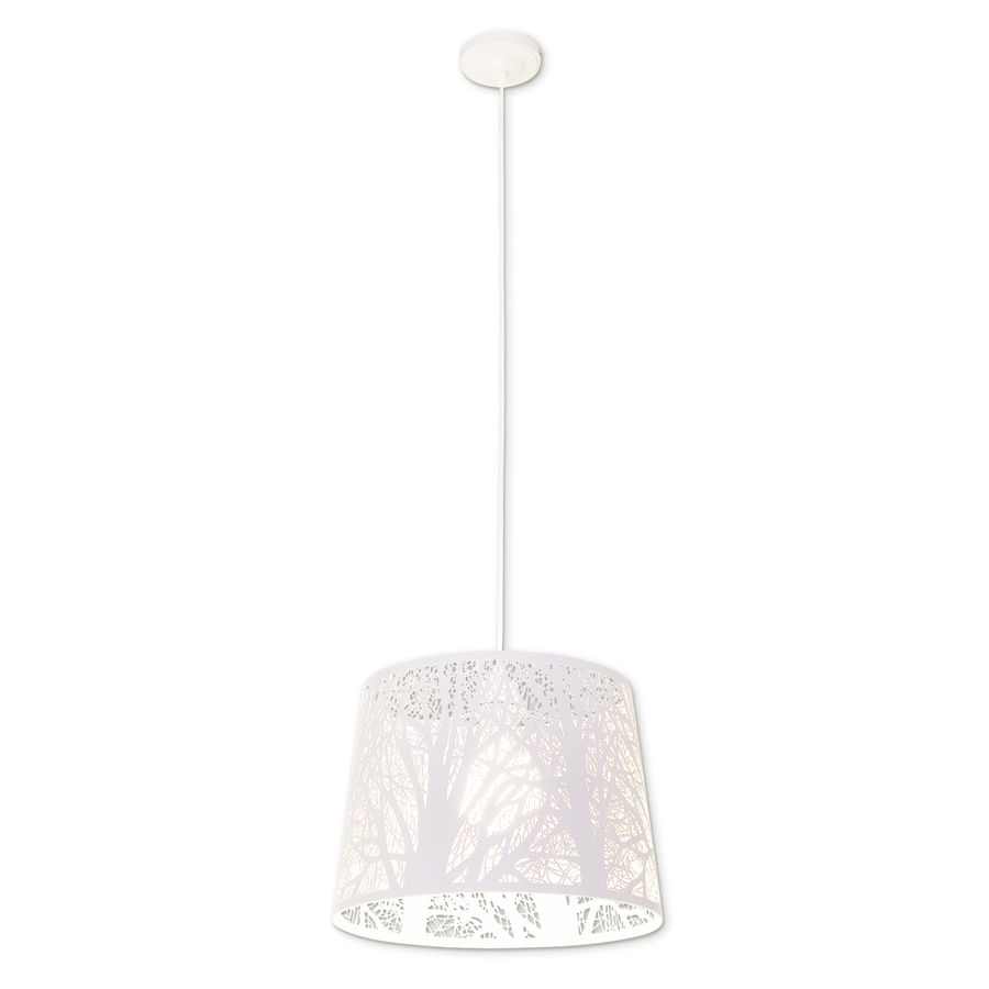 Pendelleuchte White Wood mit Ast-Dekor - E27, 60W, IP20