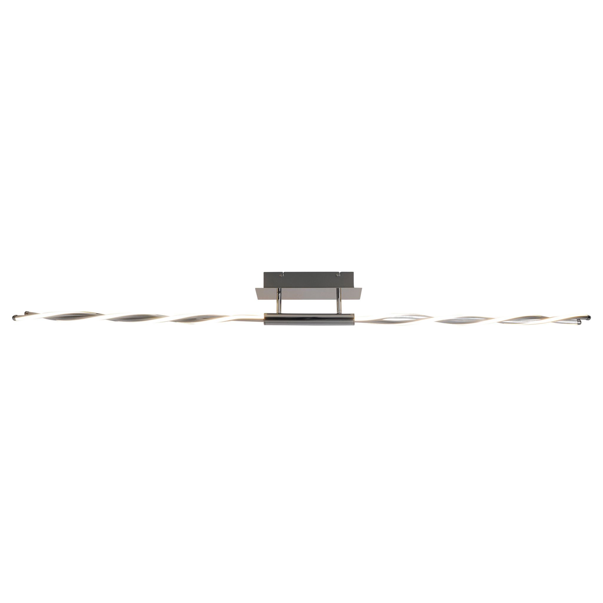 LED Deckenleuchte Twist - LED fest verbaut, 3000K, warmweiss