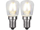 LED Leuchtmittel E14 ST26 Clear - E14, 110Lm, 2700K, 1.3W, 230V
