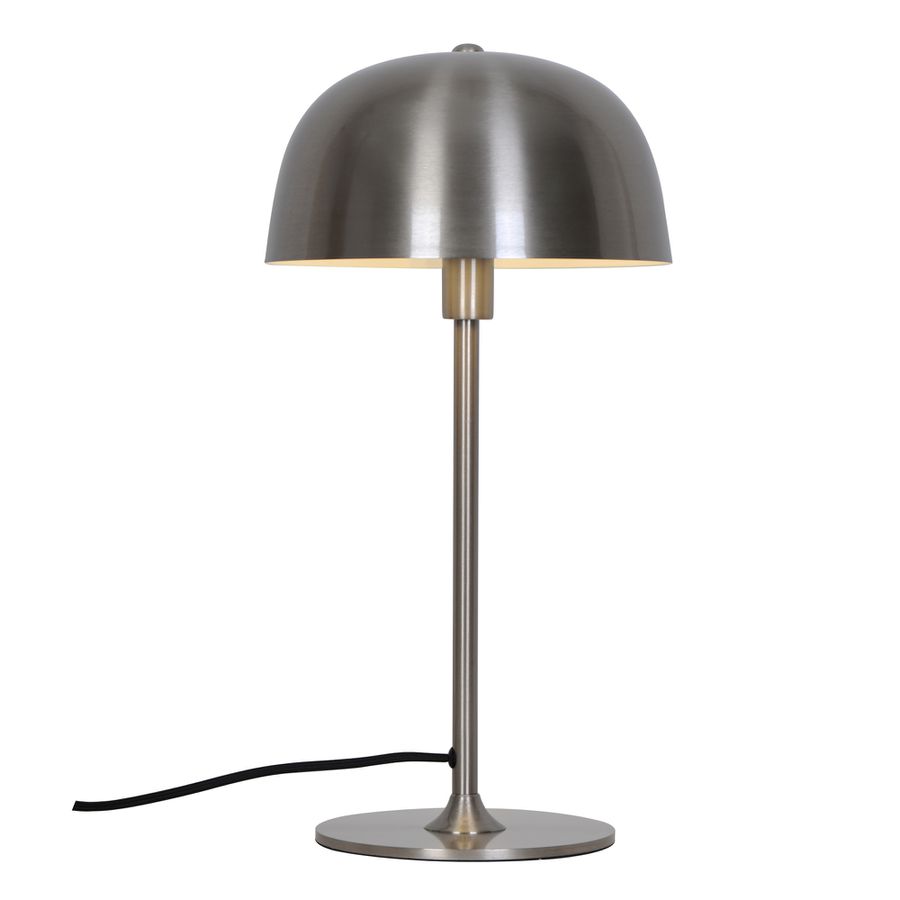 Tischlampe Cera Gebürsteter Stahl - E14, IP20, 230V