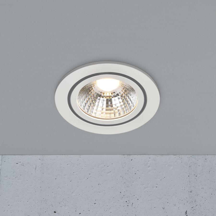 Alec  1-Kit Downlight Weiss - IP44, LED Modul