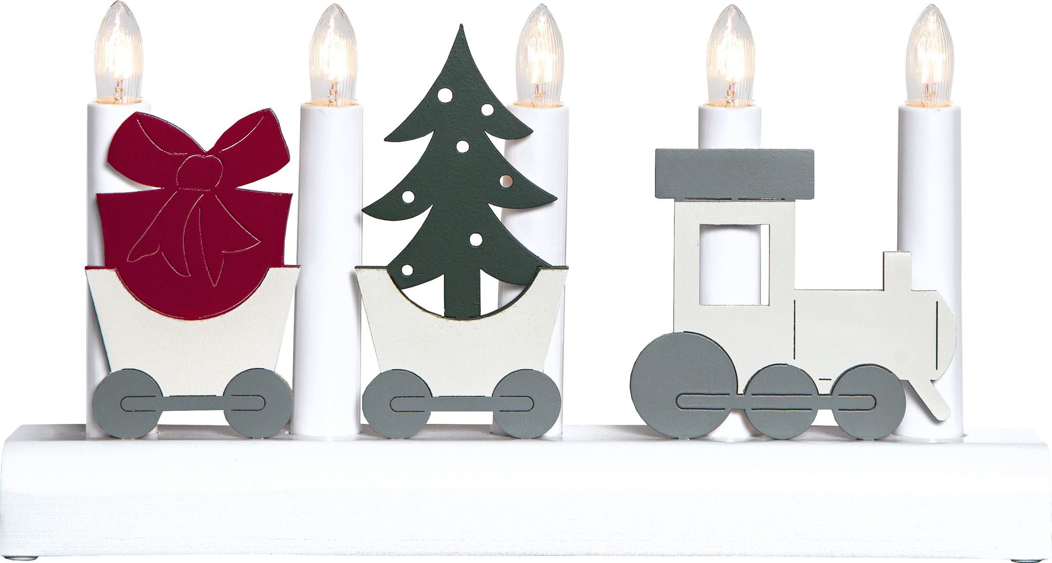Kerzenständer Julia - IP20, Neutralweiss, 5 LED's