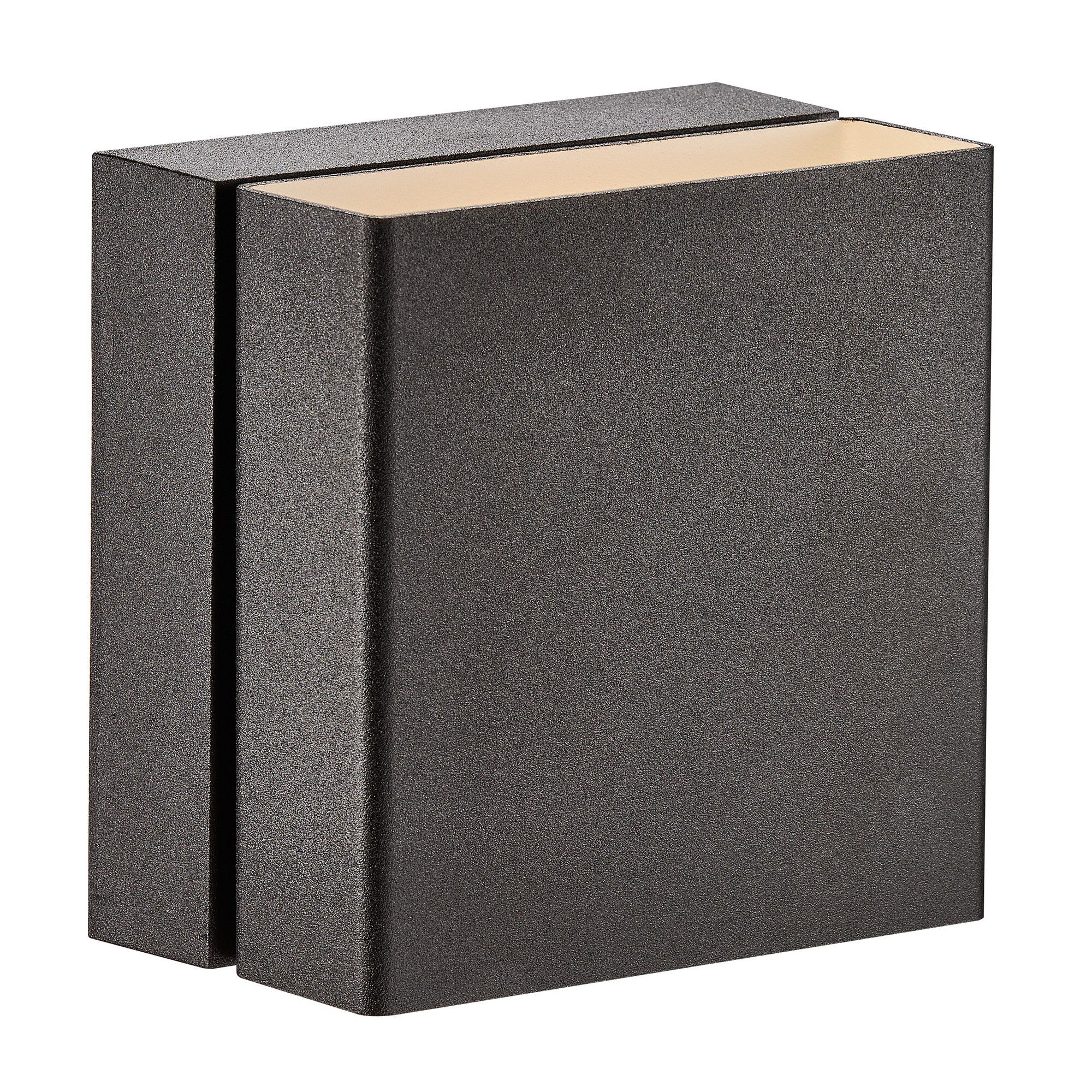 Turn, Wandleuchte, Schwarz - LED Modul, 13W LED, IP54