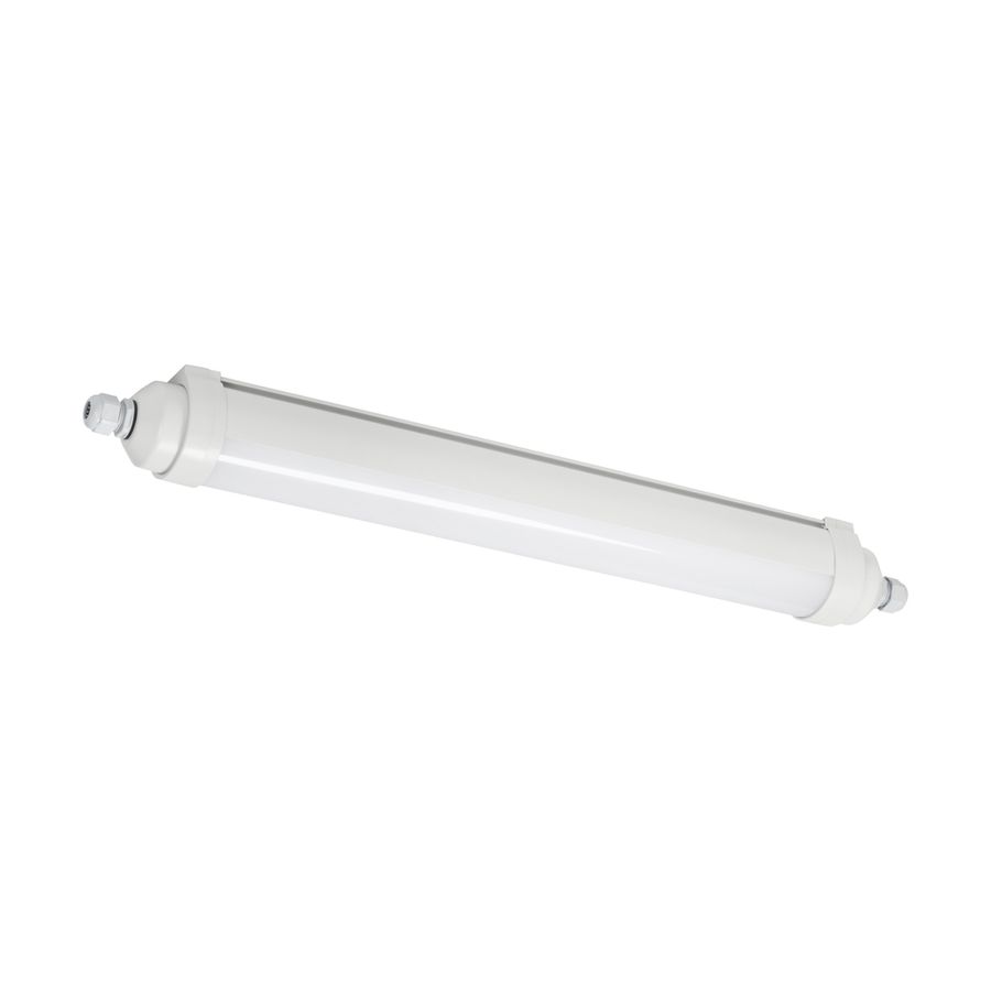 Feuchtraumleuchte Allrounder grau Kunststoff - 12.5W, 2300lm, 3000/4000/6500K, IP65