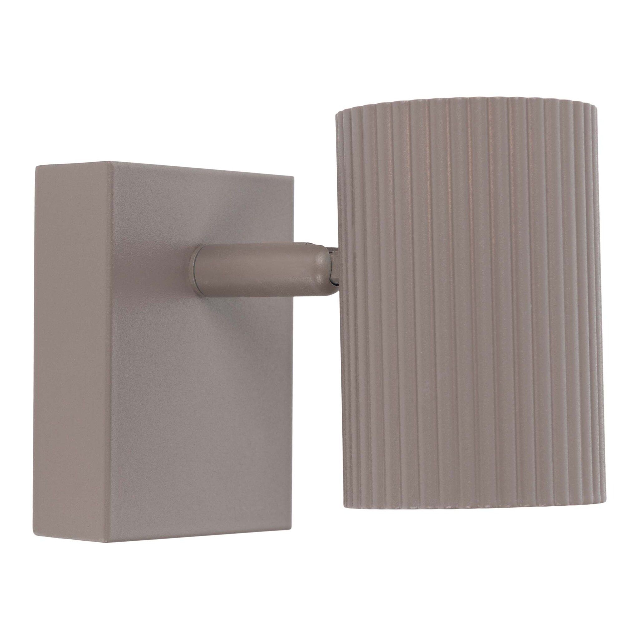 1er Spot Wand-/Deckenleuchte  TINNIS  L: 13cm sand - IP20, GU10, Beige